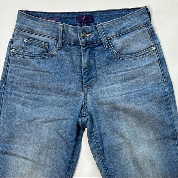 NYDJ Not Your Daughter’s Jeans | Straight Leg High Rise Denim Jeans - Picture 2 of 7